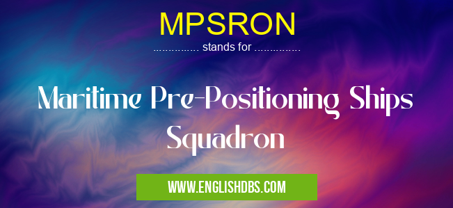 MPSRON