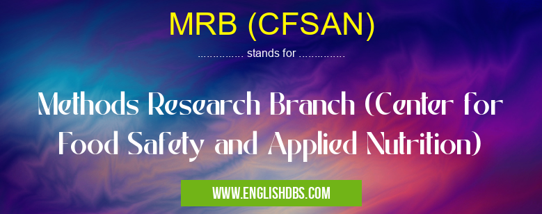 MRB (CFSAN)