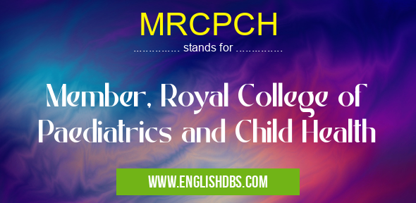 MRCPCH