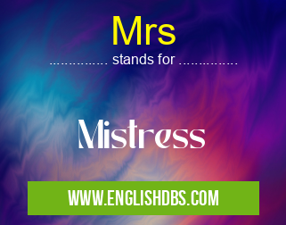 Mrs