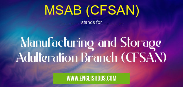 MSAB (CFSAN)