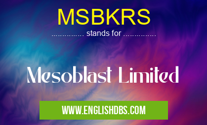 MSBKRS