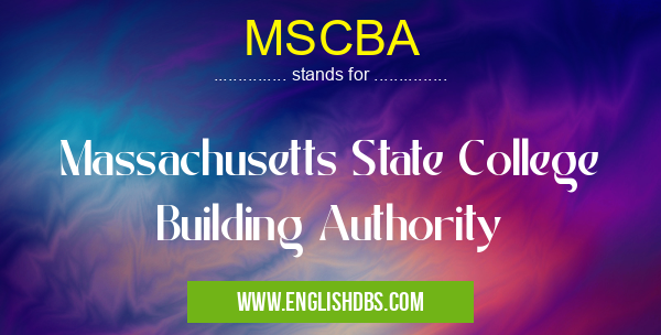 MSCBA