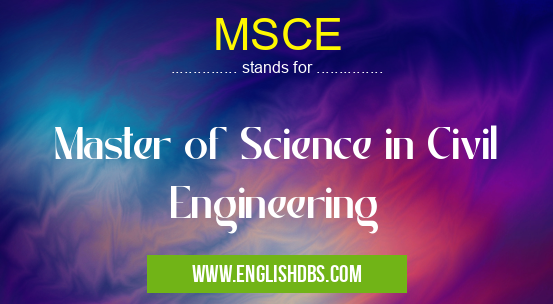 MSCE