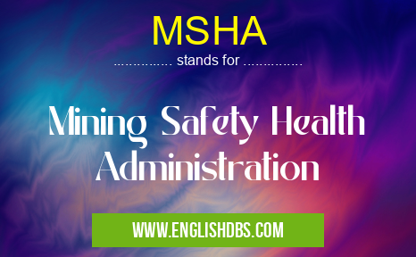 MSHA