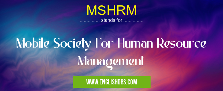 MSHRM