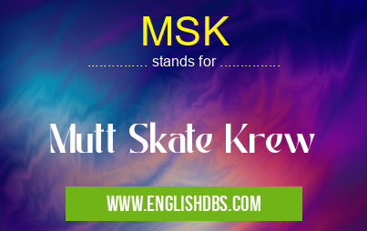 MSK