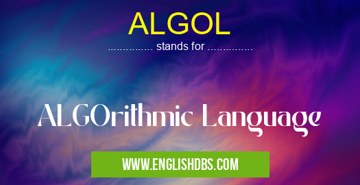 ALGOL