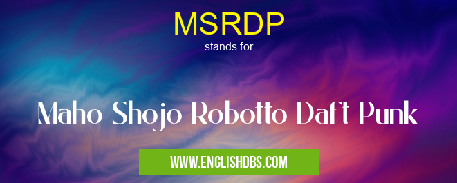 MSRDP