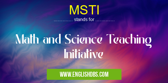 MSTI