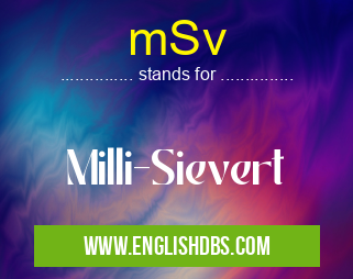 mSv