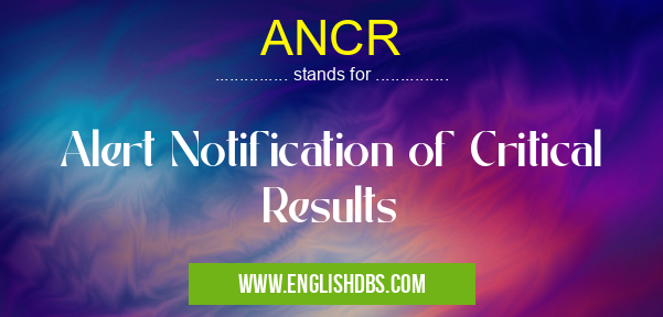 ANCR