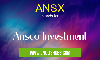 ANSX