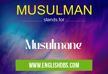 MUSULMAN