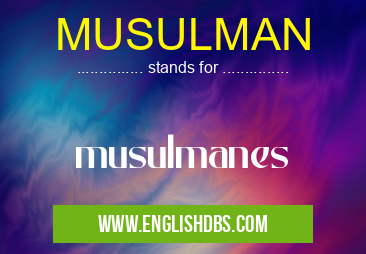 MUSULMAN