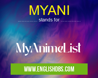 MYANI