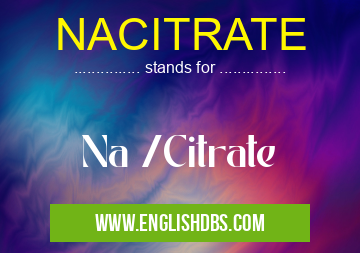 NACITRATE