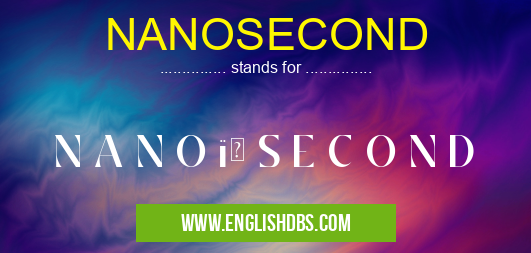 NANOSECOND