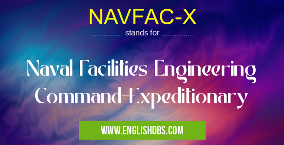 NAVFAC-X