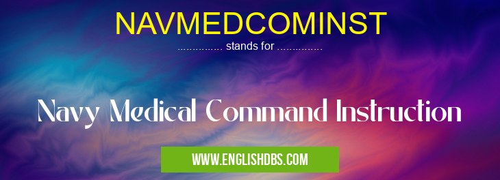 NAVMEDCOMINST