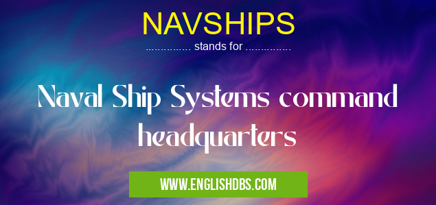 NAVSHIPS