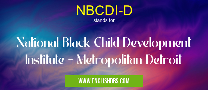 NBCDI-D