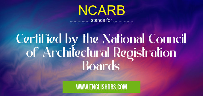 NCARB