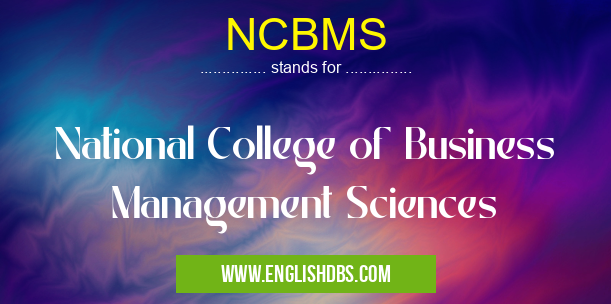 NCBMS