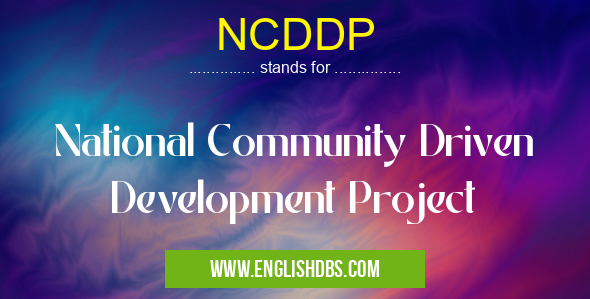 NCDDP