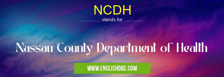 NCDH