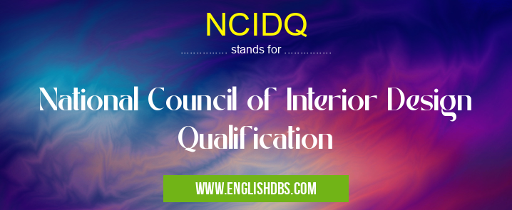 NCIDQ