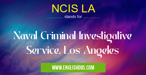 NCIS LA