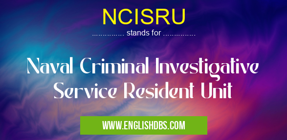 NCISRU