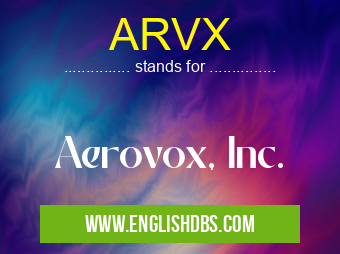 ARVX