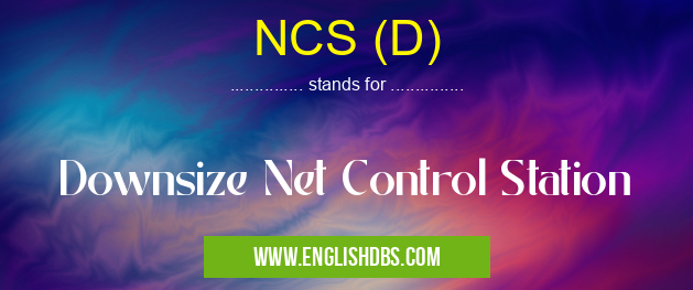 NCS (D)