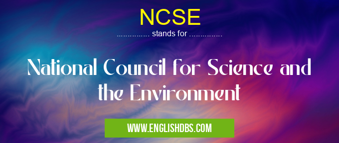 NCSE