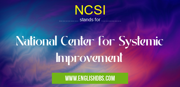 NCSI