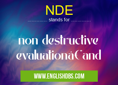 NDE