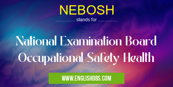 NEBOSH