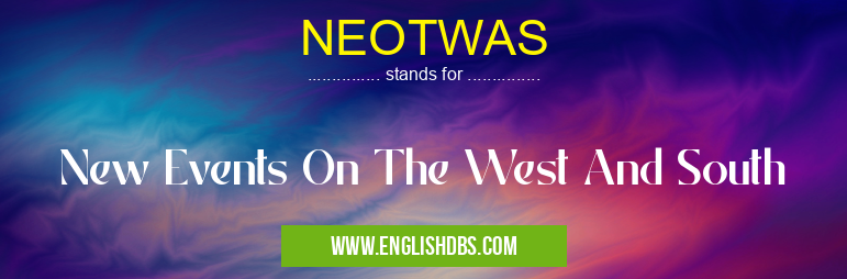 NEOTWAS