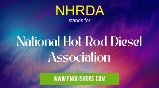 NHRDA