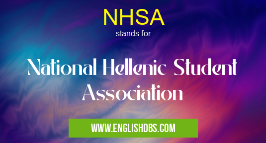 NHSA