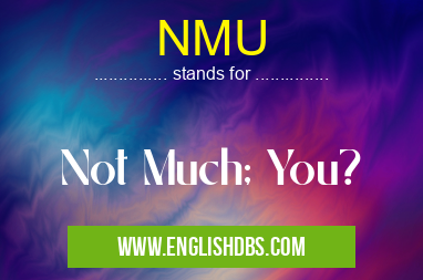 NMU