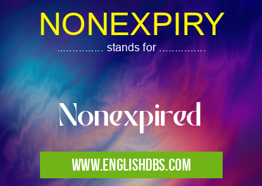 NONEXPIRY