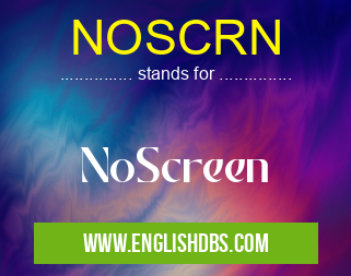 NOSCRN