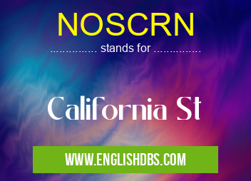 NOSCRN