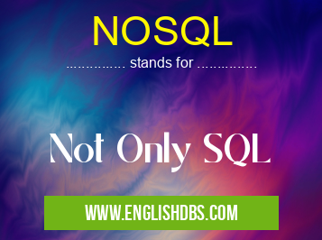 NOSQL