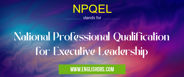 NPQEL