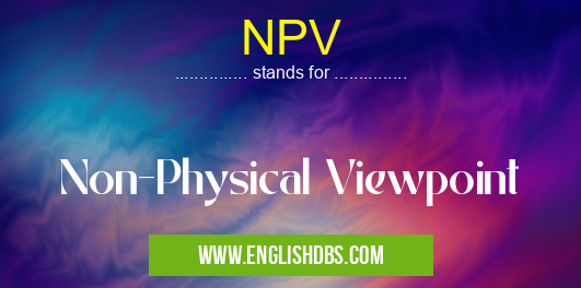 NPV