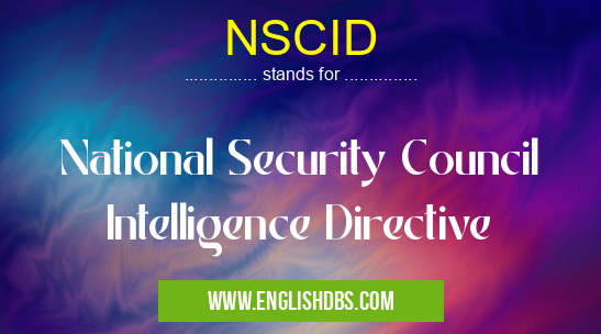 NSCID